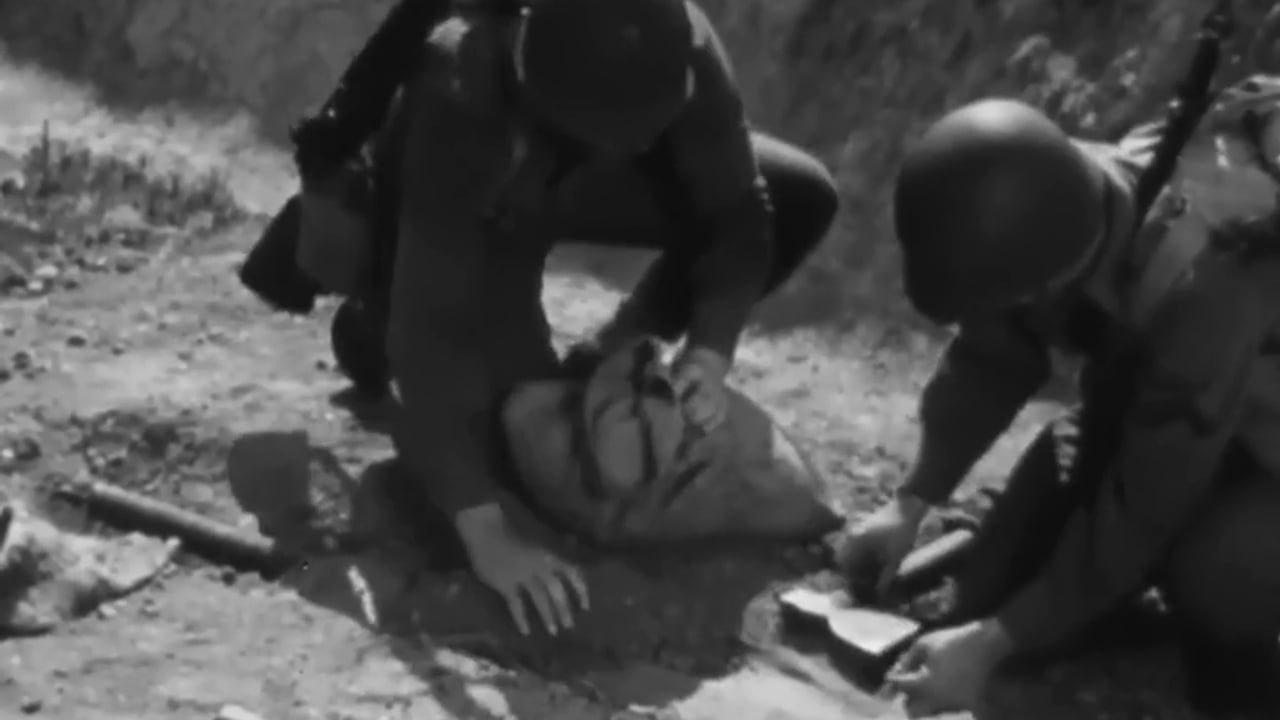 地雷铺设:“设置人员杀伤地雷”|美国陆军军教片1943